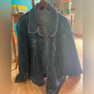 Walls FR Jackets: Men's Fire-Resistant Stonewashed Denim Jacket 2XL Tall